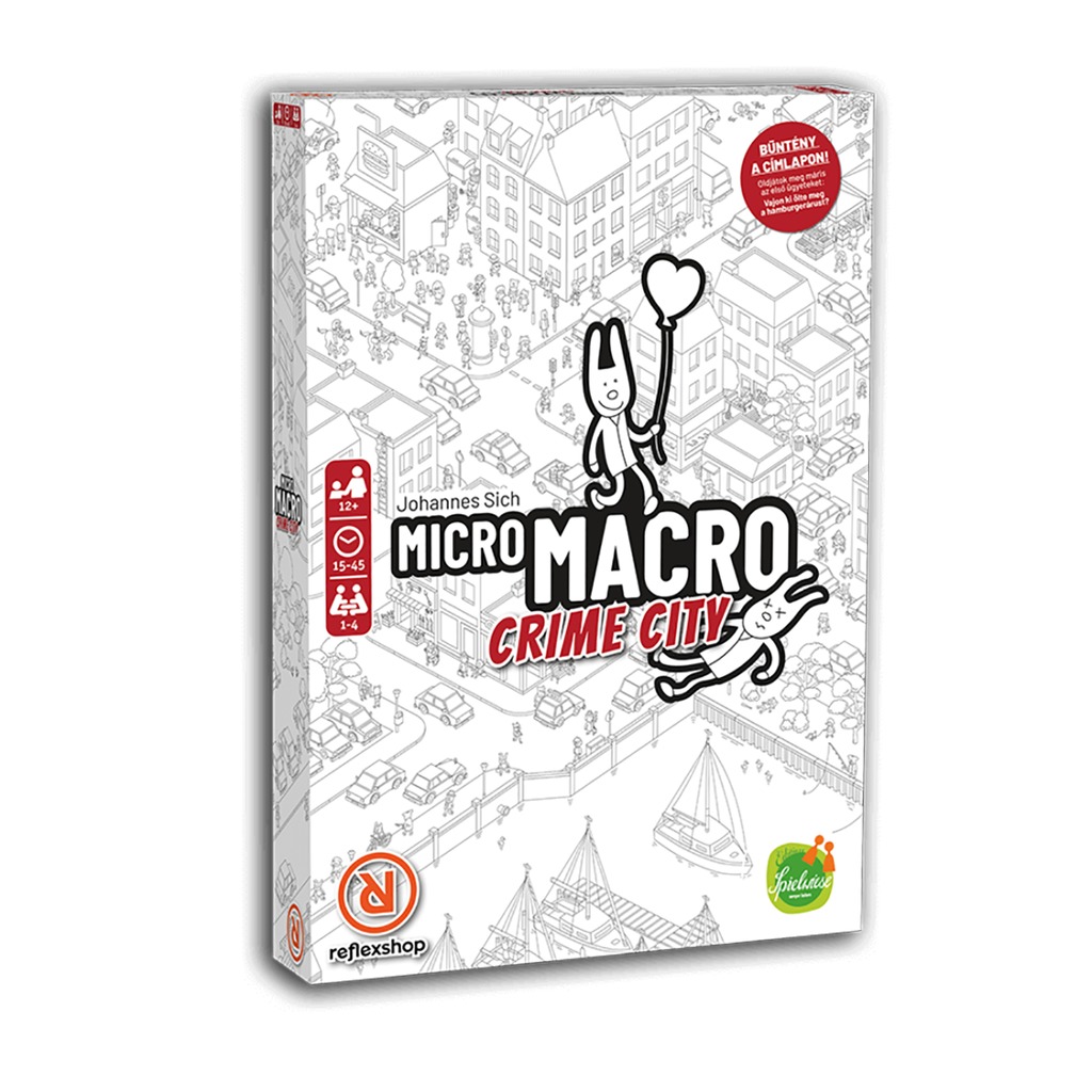 MicroMacro: Crime City társasjáték - Magyarország társasjáték