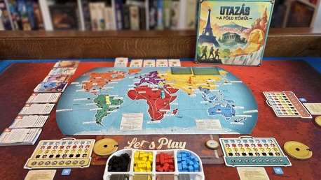 Utazás a Föld körül – kis lépés egy tervezőnek, közepes a játékosoknak