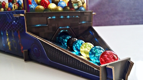 Kütyük - Mechanizmusépítés és üveggolyók