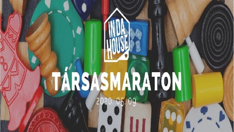 InDaHouse Társasmaraton -  online, játékkal egybekötött adománygyűjtő esemény!