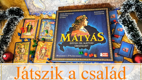 Játszik a család: Mátyás társasjáték
