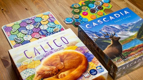 Cascadia és Calico: a kétpetéjű ikrek [tarsasozz.blog]