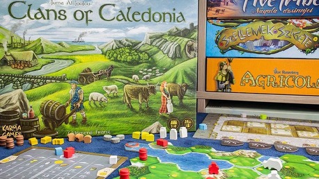 Gazdálkodás az örökzöld Skóciában: Clans of Caledonia [tarsasozz.blog]