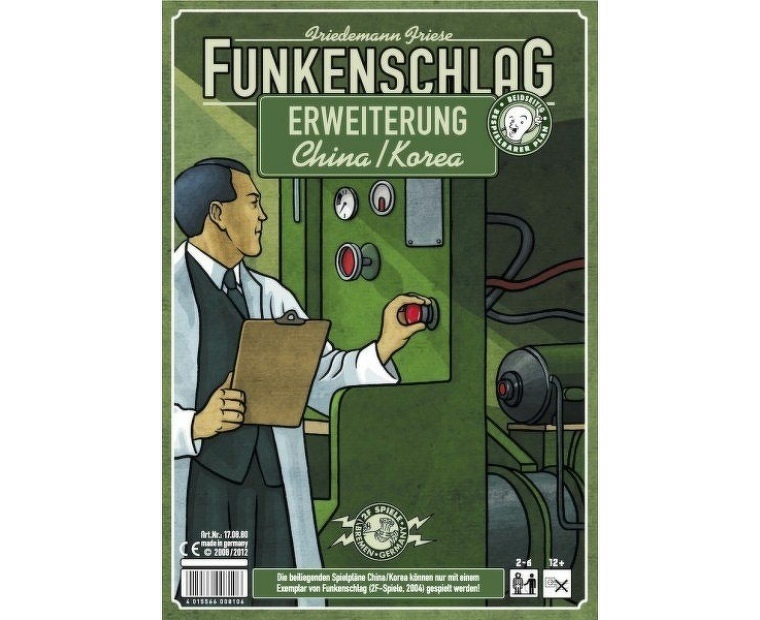 Funkenschlag (Power Grid) 4. kiegészítő: Kína/Korea