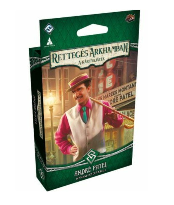 Rettegés Arkhamban - A kártyajáték: André Patel nyomozópakli