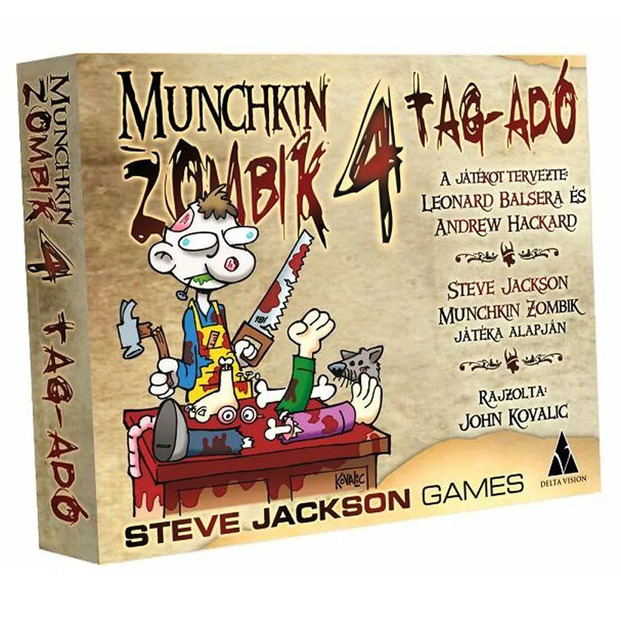 Munchkin Zombik 4 - Tag-adó
