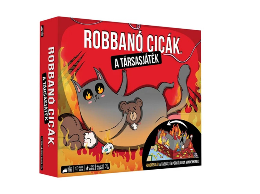Robbanó cicák: A társasjáték