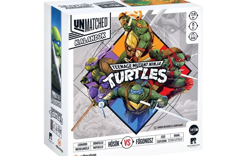 Unmatched Kalandok: Teenage Mutant Ninja Turtles