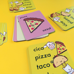 Cica, pizza, taco, gida, sajt