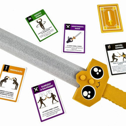 Csapkodjuk egymást szivacskardokkal