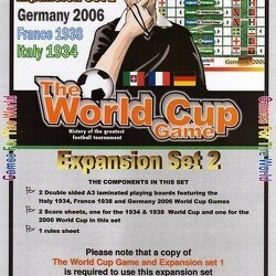 The World Cup Game:  Expansion Set 2