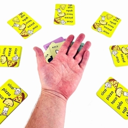 Cica, pizza, taco, gida, sajt: Fordulatos fordítás