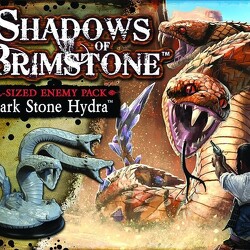 Shadows of Brimstone: Dark Stone Hydra XL Enemy Pack