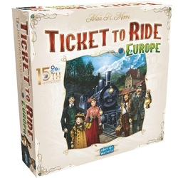 Ticket to Ride Európa 15. jubileumi kiadás