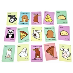 Cica, pizza, taco, gida, sajt: Fordulatos fordítás