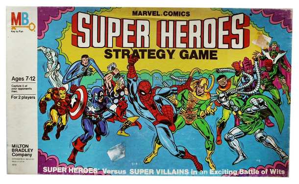 Marvel Comics Super Heroes Strategy Game
