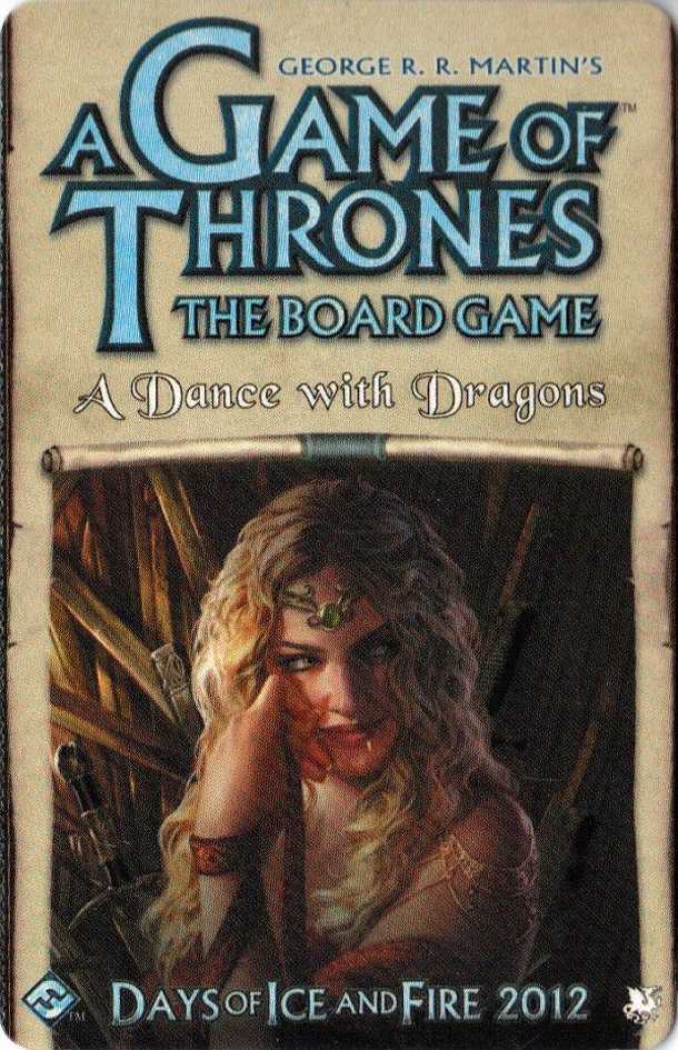 A Game of Thrones: The Board Game (Second Edition) – A Dance with Dragons