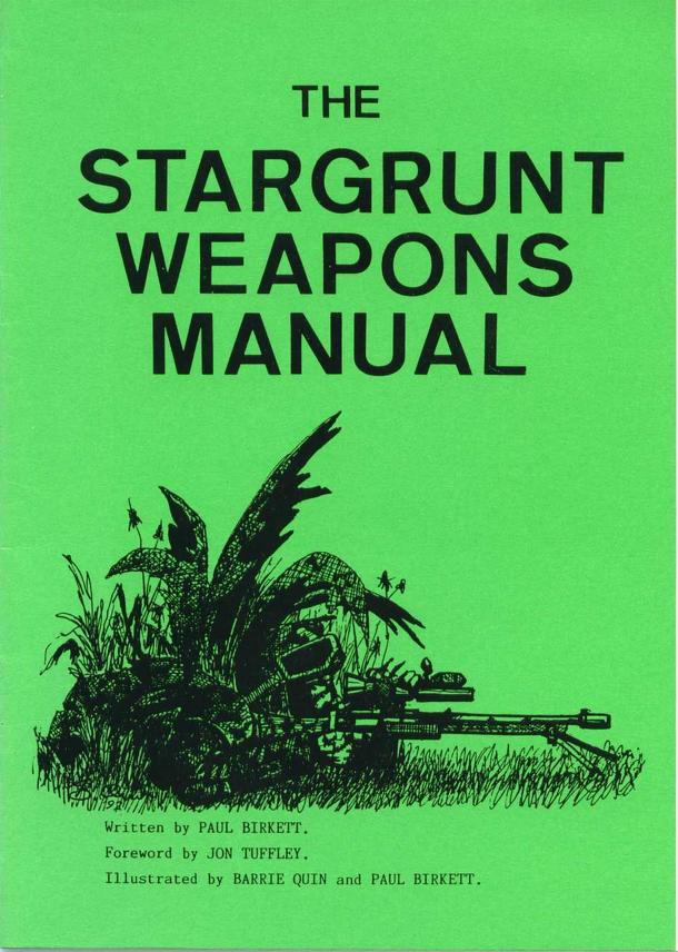 The Stargrunt Weapons Manual
