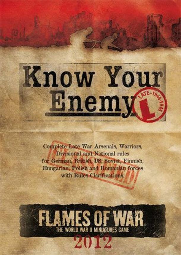 Flames of War: Know Your Enemy – Late War