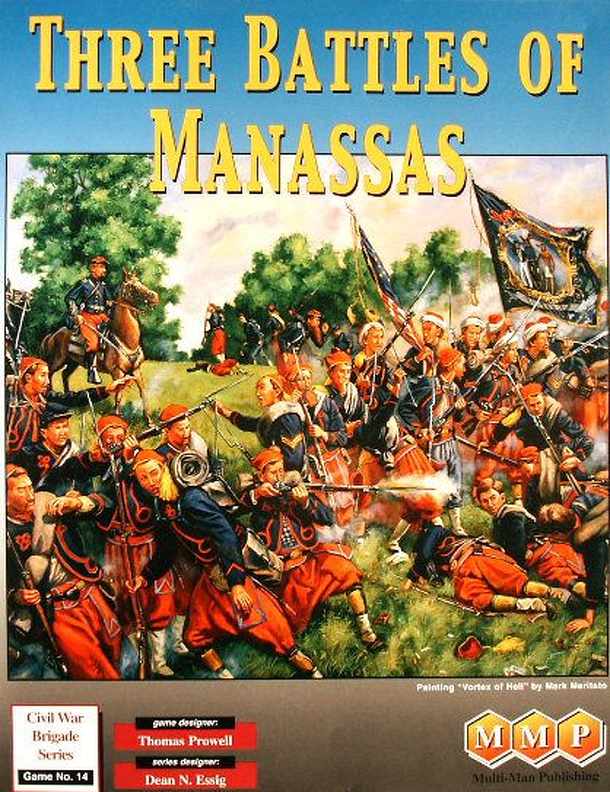 Три battle. Battle 3. The Manassas campaign.