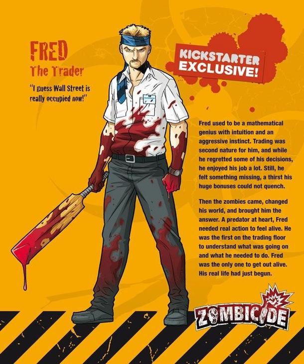 Zombicide Survivor: Fred the Trader