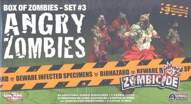 Zombicide Box of Zombies Set #3: Angry Zombies