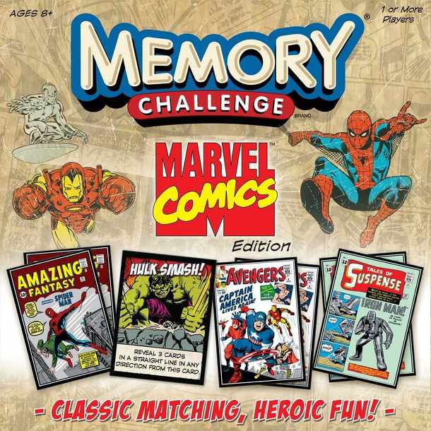 Memory Challenge: Marvel Comics Edition