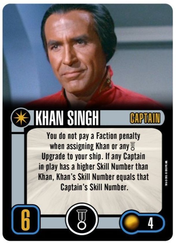 Star Trek: Attack Wing – Khan Singh