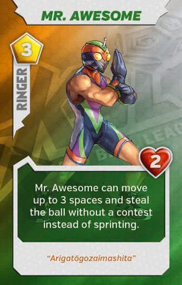 Kaosball: Ringer – Mr. Awesome