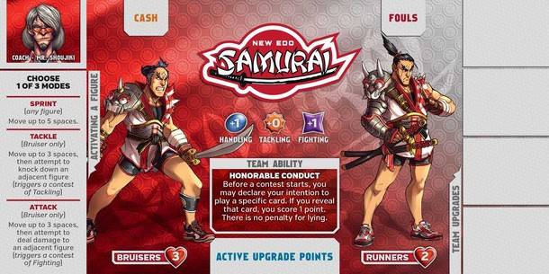 Kaosball: Team – New Edo Samurai