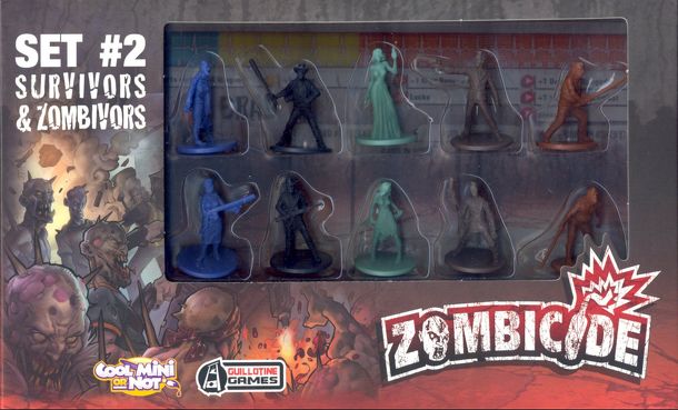 Zombicide Set #2: Survivors & Zombivors