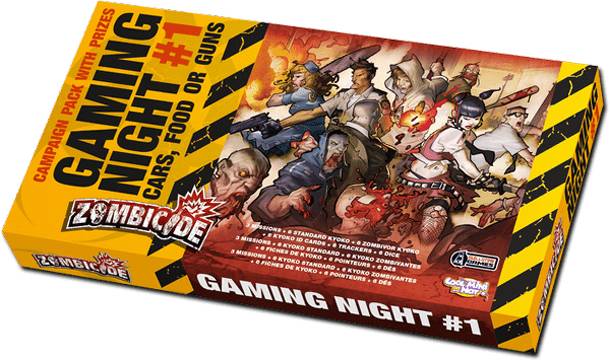 Zombicide Gaming Night #1: Cars, Food or Guns
