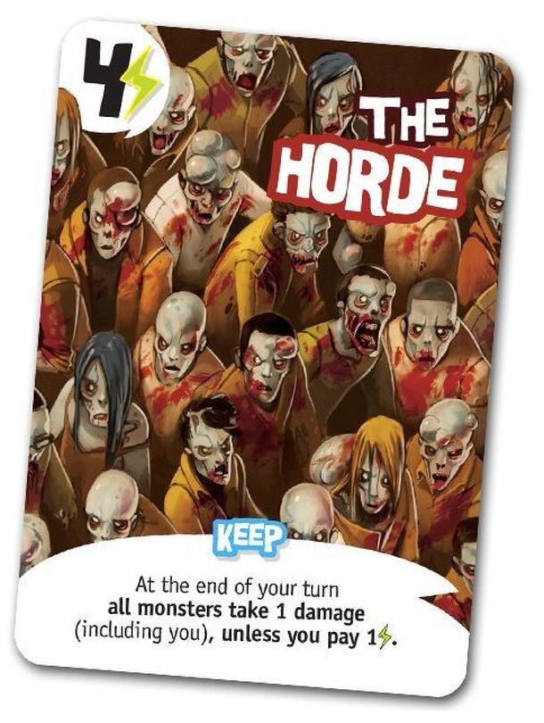 King of Tokyo: The Horde Promo Card