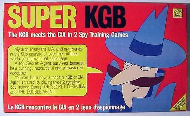 Super KGB: The KGB meets the CIA in 2 Spy Training Games