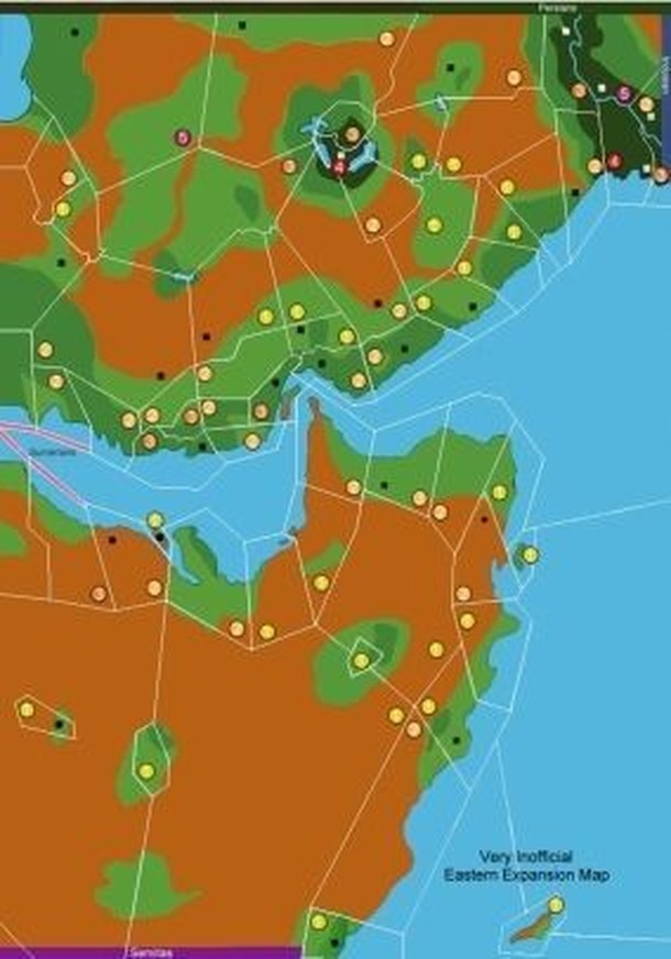 Civilization Eastern Expansion Map