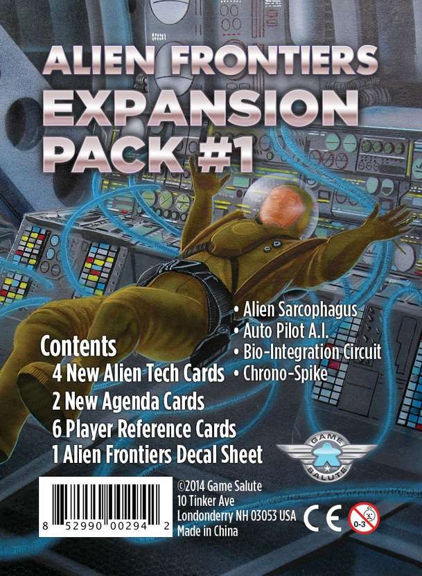 Alien Frontiers: Expansion Pack #1