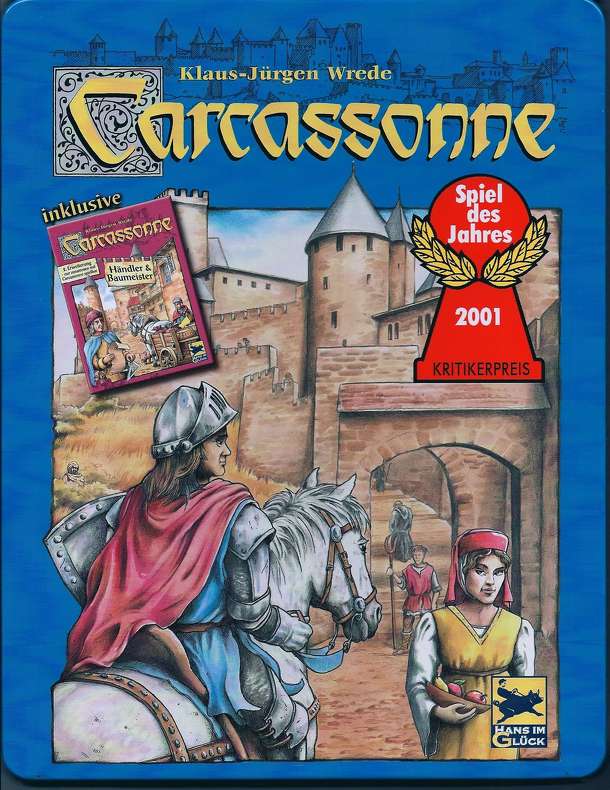 Carcassonne inklusive Händler & Baumeister