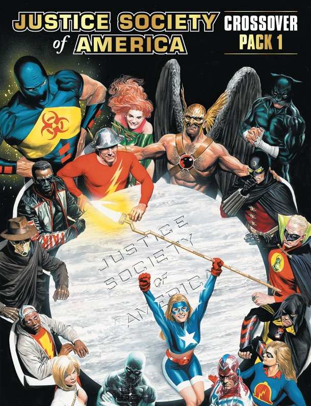 DC Comics Deck-Building Game: Crossover Pack 1 – Justice Society of America