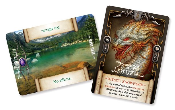Draco Magi: Celestial Dragon and Alternate Art The Lake Promo Cards