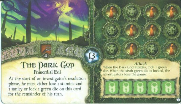 Elder Sign: Arkham Nights 2014 Promotional Ancient One Card