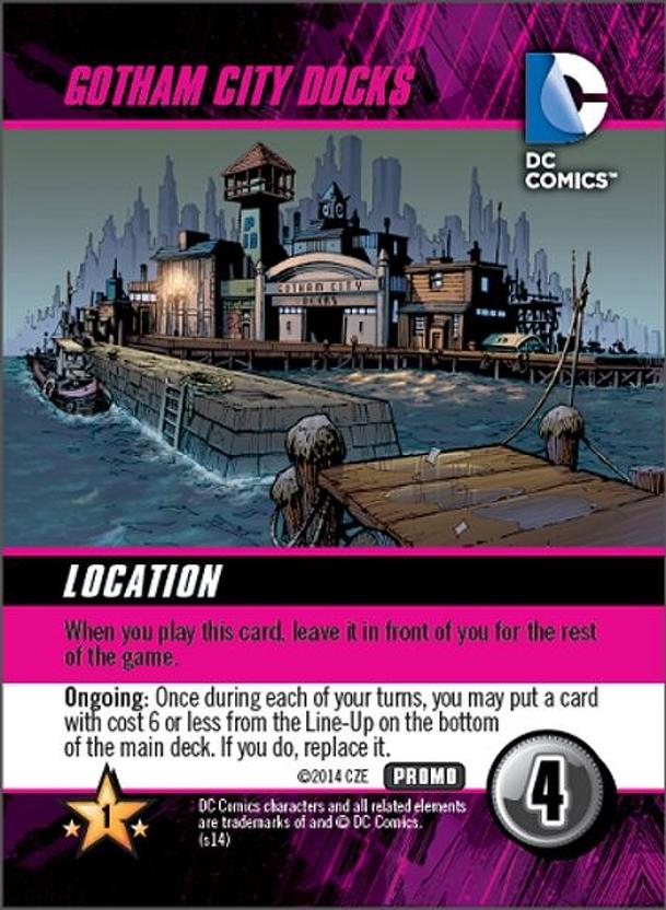 DC Comics Deck-Building Game: Gotham City Docks Promo