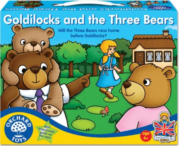 Goldilocks and the Three Bears társasjáték.