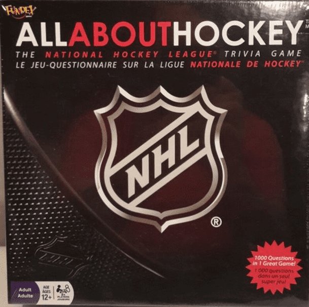 NHL All About Trivia Card Game