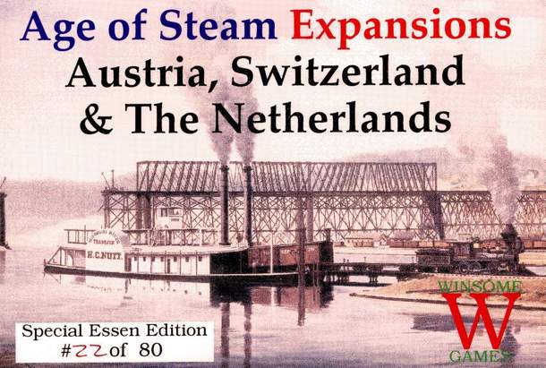 Age of Steam Expansion: Austria, Switzerland & The Netherlands