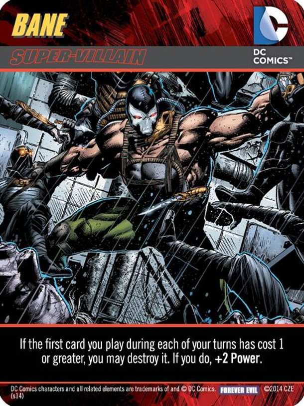 DC Comics Deck-Building Game: Forever Evil – Bane Super Villain
