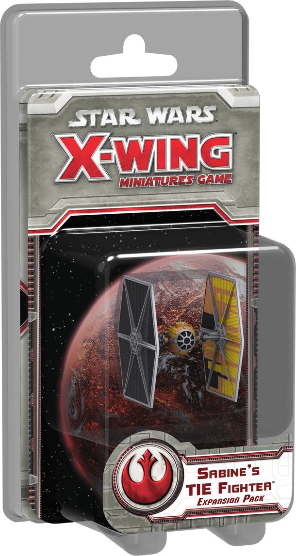 Star Wars: X-Wing Miniatures Game – Sabine's TIE Fighter Expansion Pack