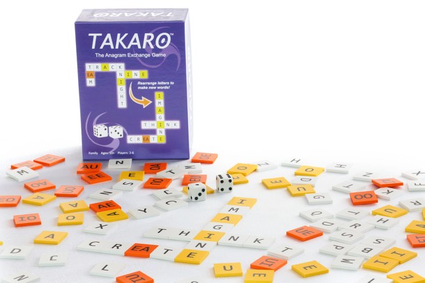 TAKARO: The Anagram Exchange Game