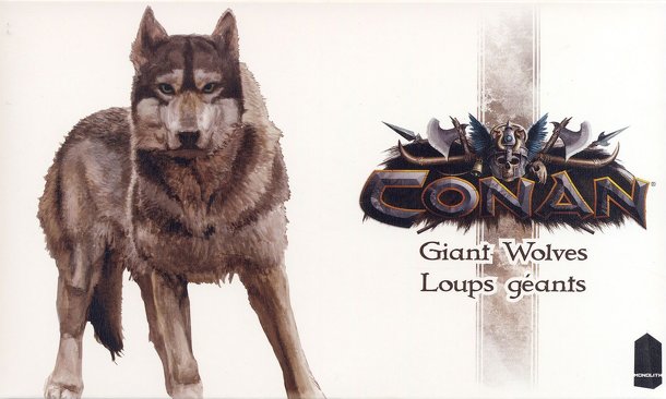 Conan: Giant Wolves