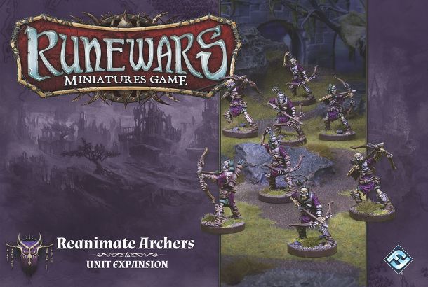 Runewars Miniatures Game: Reanimate Archers – Unit Expansion