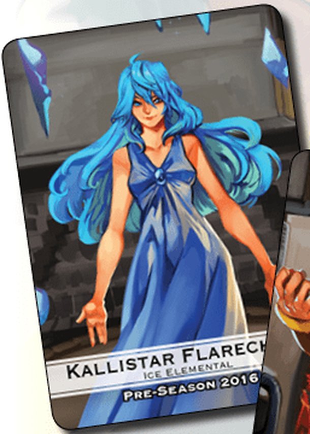 BattleCON: Kallistar Flarechild Ice Elemental Costume